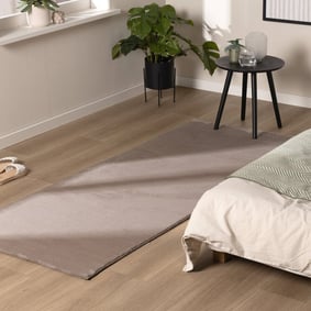 Flauschiger Läufer - Cozy Taupe