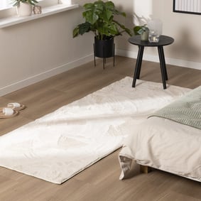 Flauschiger Läufer - Cozy Creme