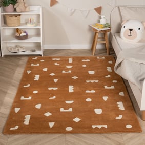 Teppich Kinderzimmer - Lux Geo Terra Uni