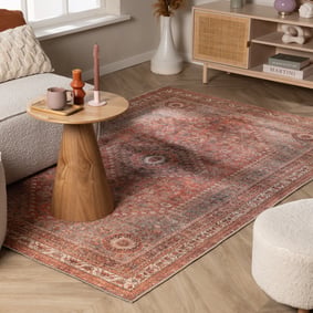 Orientteppich - Liva Medaillon Terrakotta
