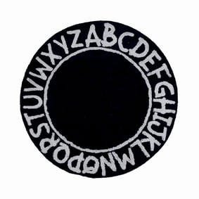 Kinderteppich Rund - Bodhi Schwarz - product