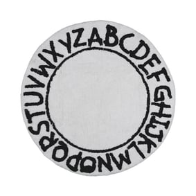 Kinderteppich Rund - Bodhi Weiß - product