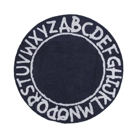 Kinderteppich Rund - Bodhi Dunkelblau - product