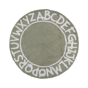 Kinderteppich Rund - Bodhi Grün - product