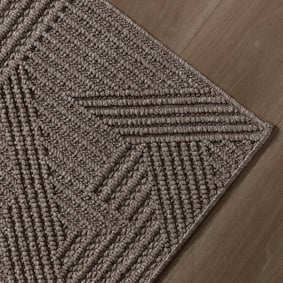 Teppich Läufer - Hidde 3D Maze Taupe - product
