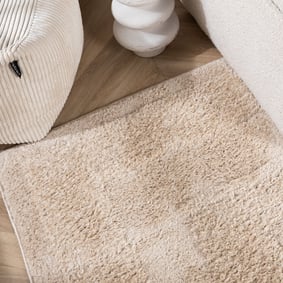 Teppich Skandinavisch - Lova Border Beige - product
