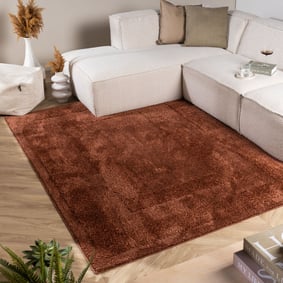 Teppich Skandinavisch - Lova Border Terra