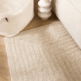 Teppich Skandinavisch - Lova Lines Beige - product