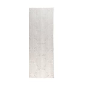 Teppich Läufer - Hidde 3D Lines Weiß - product