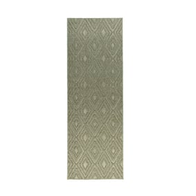 Teppich Läufer - Hidde 3D Diamond Grün - product