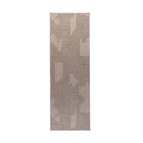 Teppich Läufer - Hidde 3D Maze Taupe - product