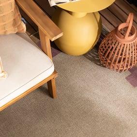 In- & Outdoor Jute Teppich - Mambo Blox Beige - product