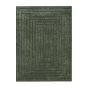 Teppich Skandinavisch - Lova Lines Grün - product