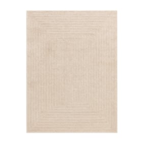 Teppich Skandinavisch - Lova Lines Beige - sfeer