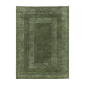Teppich Skandinavisch - Lova Border Grün - product