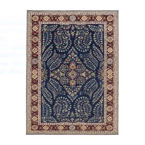 Vintage Gartenteppich - Santo Flora Blau - product