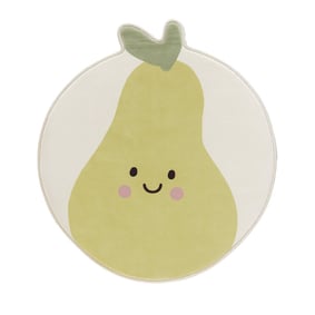 Waschbarer Kinderteppich - Berry Birne Grün - product