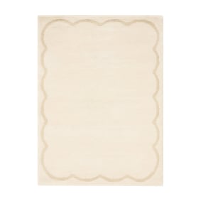 Waschbarer Teppich - Myrre Weiß Beige - product