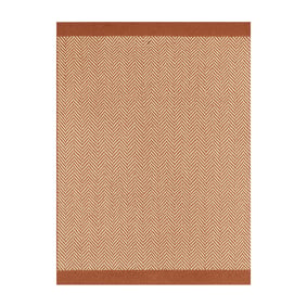 Wollteppich - Zula Terracotta - sfeer
