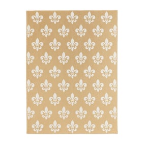 In- & Outdoor Jute Teppich - Como Royal Beige Creme - product