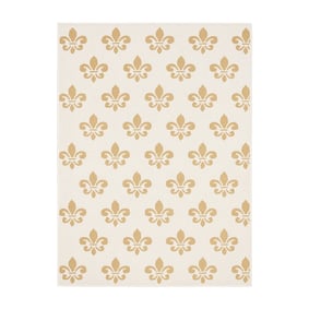 In- & Outdoor Jute Teppich - Como Royal Creme Beige - product