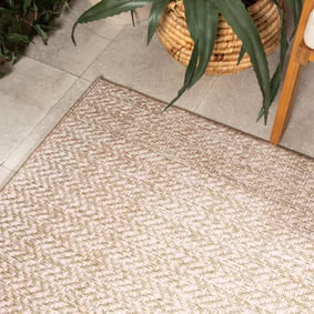 Garten Teppich - Nusa Lines Beige  - product