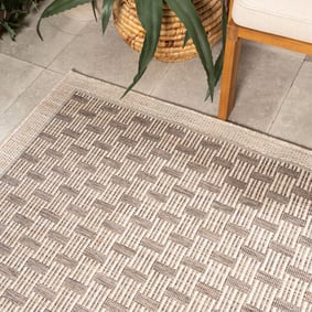 Garten Teppich - Nusa Loom Braun - product