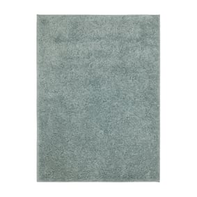 Einfarbiger Teppich - Wish Blau Grün - sfeer