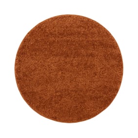 Teppich Hochflor Rund - Wish Terracotta - product