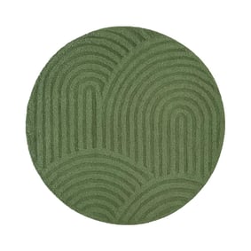 Teppich Skandinavisch Rund - Lova Arches Grün - product
