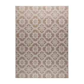 In- & Outdoor Teppich - Rio Flower Beige - product