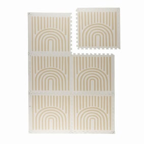 Puzzlematte - Alfie Grid Beige - product