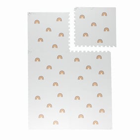Puzzlematte - Alfie Rainbow Weiß - sfeer