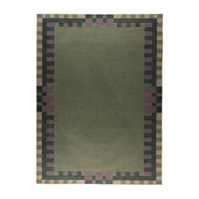 In- & Outdoor Jute Teppich - Mambo Blox Grün - product
