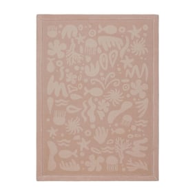 Waschbare Spielmatte Baby - Flo Rosa - product