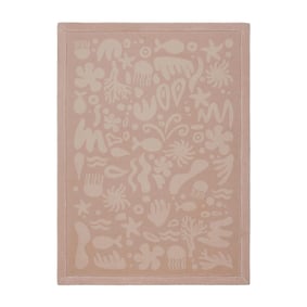 Waschbare Spielmatte Baby - Flo Rosa - sfeer