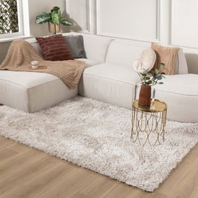 Shaggy Teppich - Blaze Beige Grau