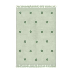 Teppich Kinderzimmer - Lou Dots Grün - product