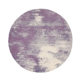 Teppich Abstrakt Rund - Candice Lila - product
