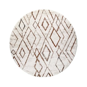 Berberteppich Rund - Blend Diamond Beige - product