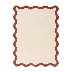 Waschbarer Teppich - Hazy Braun Creme - product