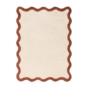 Waschbarer Teppich - Hazy Braun Creme - sfeer