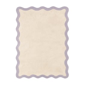 Waschbarer Teppich - Hazy Lila Creme - product
