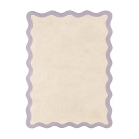 Waschbarer Teppich - Hazy Lila Creme - sfeer