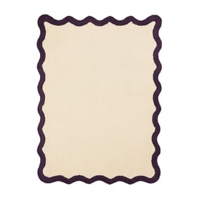 Waschbarer Teppich - Hazy Violett Creme - product
