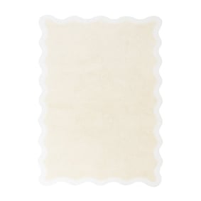 Waschbarer Teppich - Hazy Weiß Creme - product