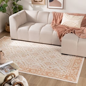 Teppich Blumen - Celine Terracotta
