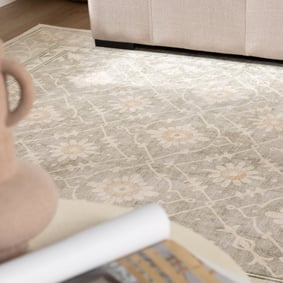 Teppich Blumen - Celine Grün - product