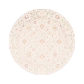 Teppich Blumen Rund - Celine Rosa - product