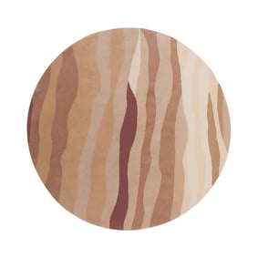 Wollteppich Rund - Liora Rosa - product